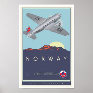 Affiche Norvège