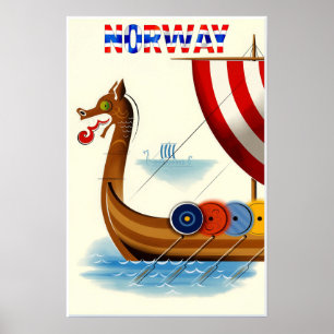 Affiche Norvège