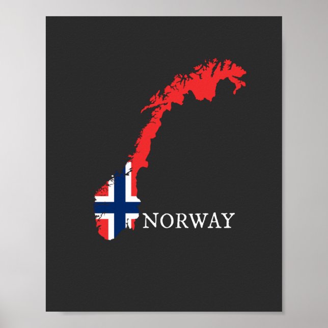 Affiche Norvège (Devant)