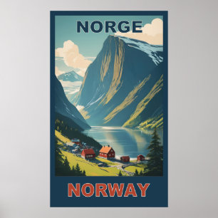 Affiche Norvège