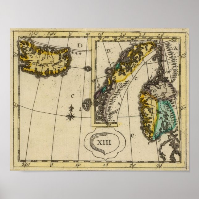 Affiche Norvège (Devant)