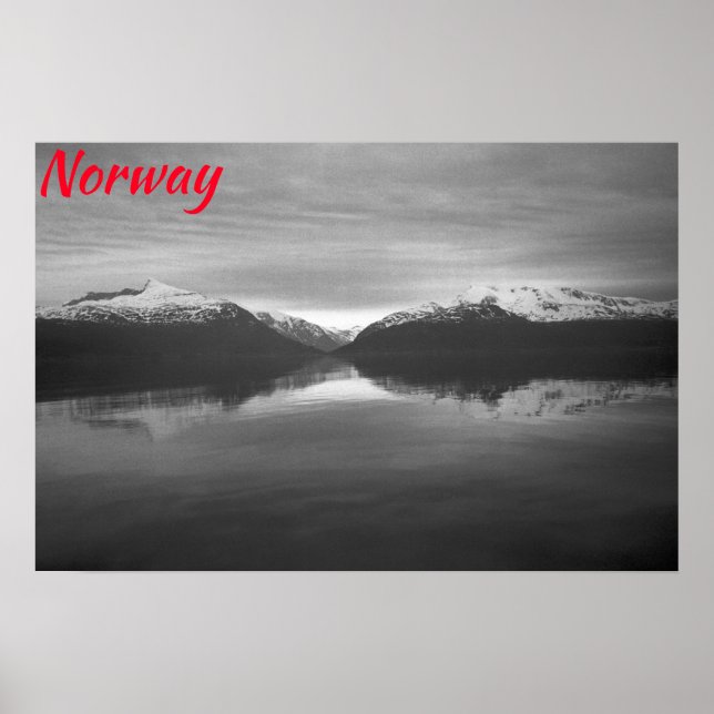 Affiche Norvège du Nord (Devant)