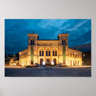 Affiche Norvège Oslo