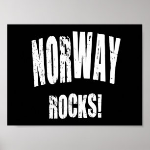 Affiche Norway Rocks !