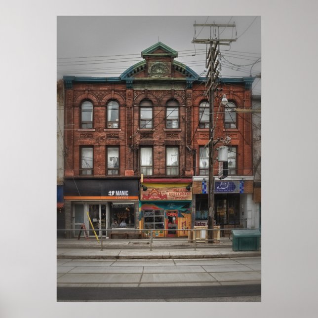 Affiche Nos 422 - 426 College St 1 Version couleur (Devant)