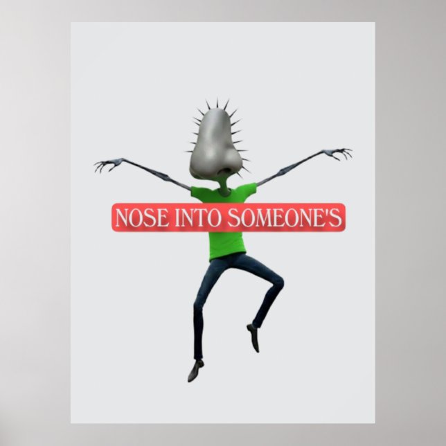 Affiche Nosey business (Devant)