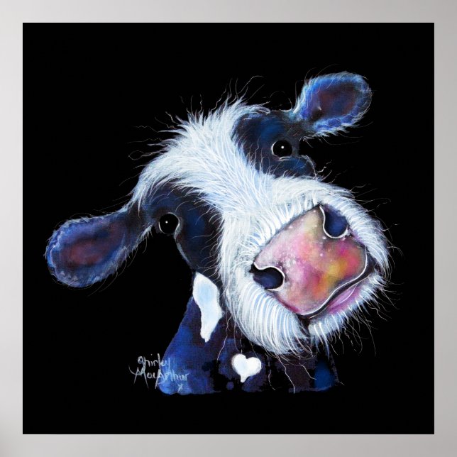 Affiche NoSeY CoW ' BeRTHa BeeTRooT ' PAR SHiRLeY MacARTHu (Devant)