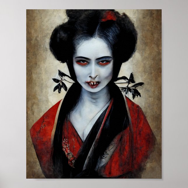 Affiche Nosferatu Geisha | Portrait D'Un Vampire (Devant)
