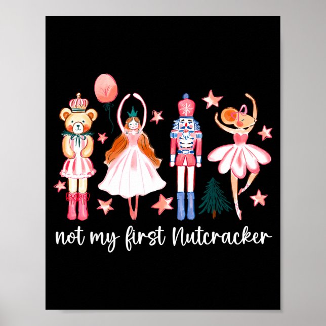 Affiche Not My First Nutcracker Ballet Sugar Fairy Plum Fu (Devant)