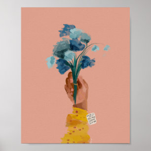 Affiche Note to self Cote - African American Black Art