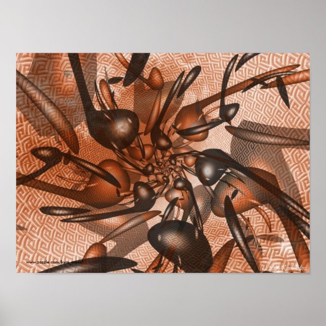 Affiche Notes musicales Imprimer (Devant)