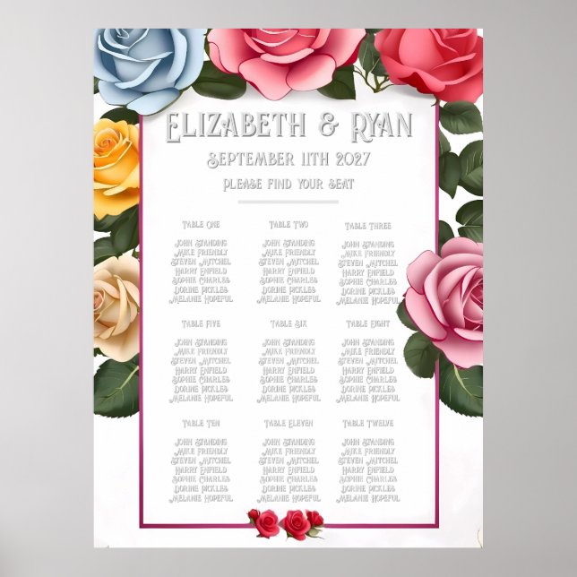 Affiche Notre amour florissant (Devant)