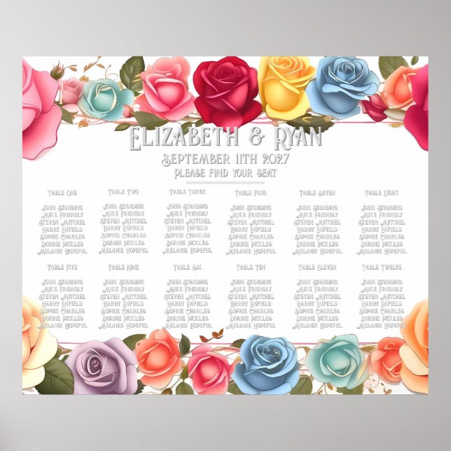 Affiche Notre amour florissant (Devant)