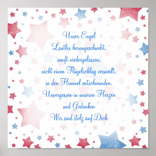 Affiche Notre ange (Devant)