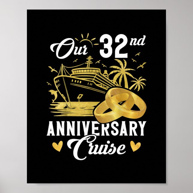 Affiche Notre couple pour les vacances de croisière dorée  (Devant)