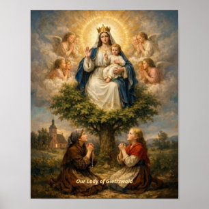Affiche Notre-Dame de Gietrzwald Art Print