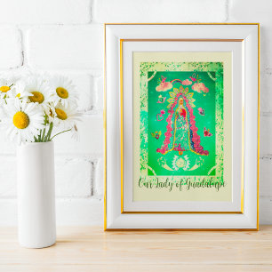 Affiche Notre-Dame de Guadalupe