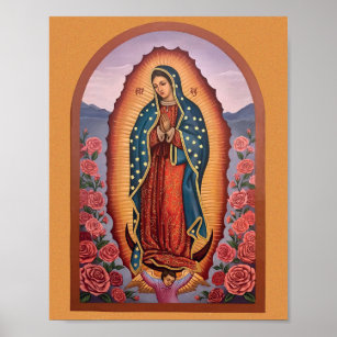 Affiche Notre-Dame de Guadalupe