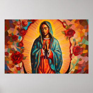 Affiche Notre-Dame de Guadalupe