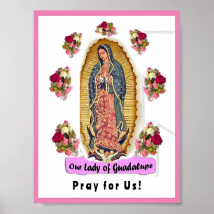 Affiche Notre-Dame de Guadalupe