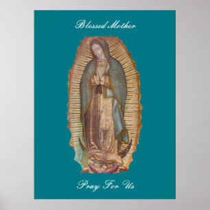 AFFICHE NOTRE DAME DE GUADALUPE (40X53 DE PLUS)