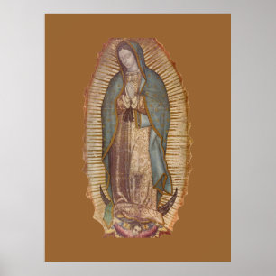 AFFICHE NOTRE DAME DE GUADALUPE (40X53 DE PLUS)