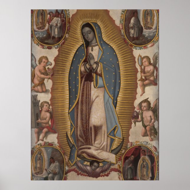 AFFICHE NOTRE DAME DE GUADALUPE (40X53 DE PLUS) (Devant)