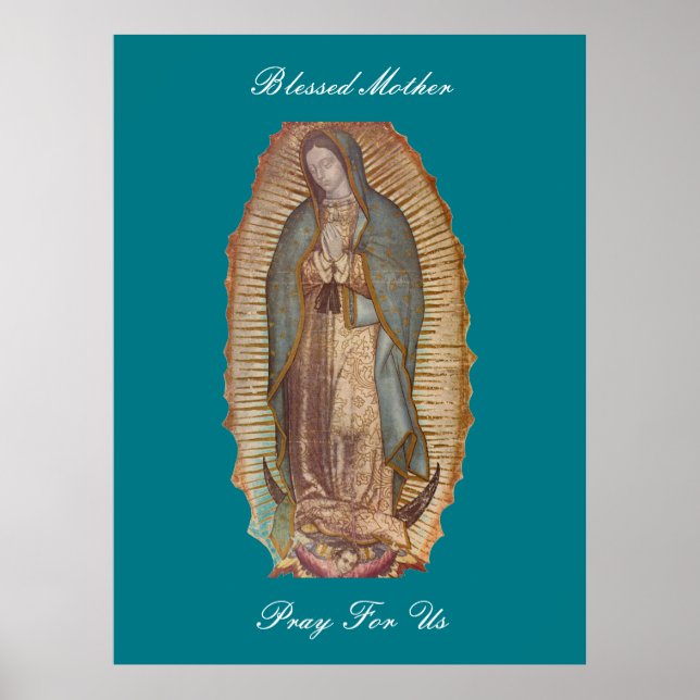 AFFICHE NOTRE-DAME DE GUADALUPE (EXTRA GRAND 40X53) (Devant)