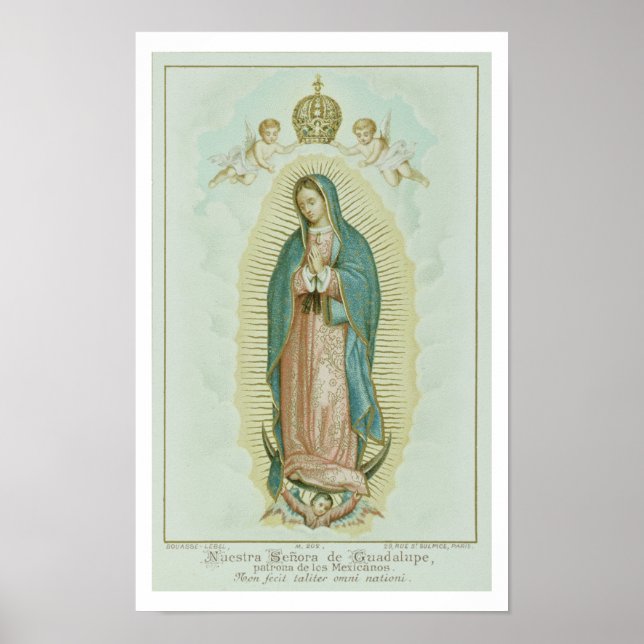 Affiche Notre Dame de la Guadalupe (Devant)