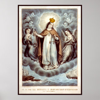 Affiche Notre-Dame de la Miséricorde