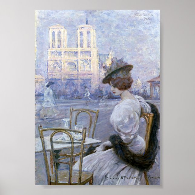 Affiche Notre Dame de Paris, 1907 (Devant)