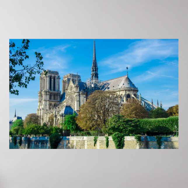 Affiche Notre Dame de Paris en France (Devant)