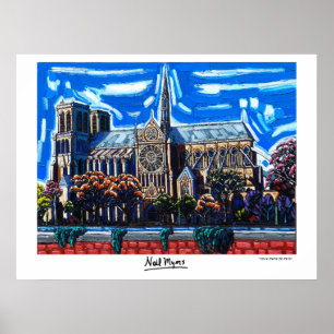 Affiche "Notre Dame de Paris" par Neil Myers