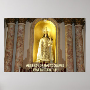 AFFICHE NOTRE DAME DU MONT CARMEL DE HARLEM EST, ...