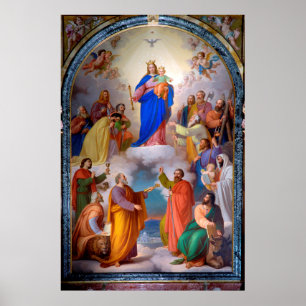 Affiche Notre Dame et les Saints