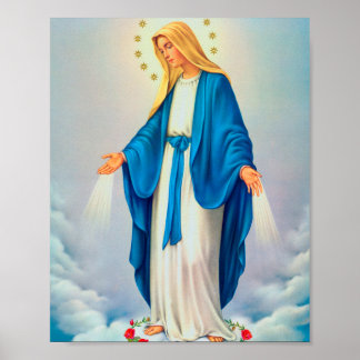 Affiche Notre Dame Immaculée Conception