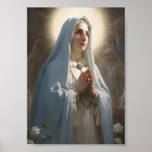 Affiche Notre Dame la bienheureuse Mère Marie Imprimer