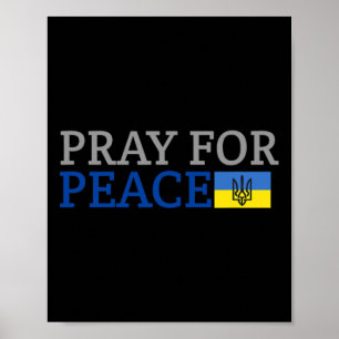 Affiche Notre Dame Priez Pour La Paix