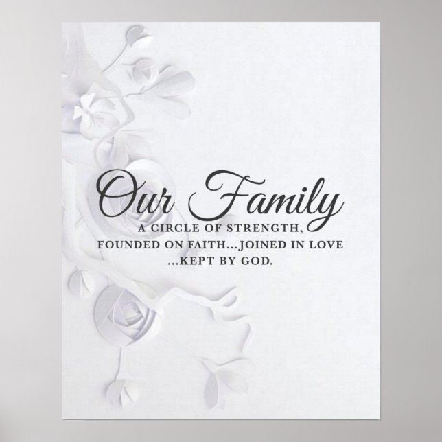 Affiche Notre famille (Devant)