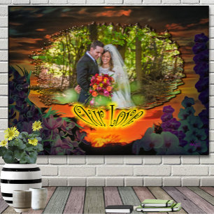 Affiche Notre Love Sunset 2584 Art Print