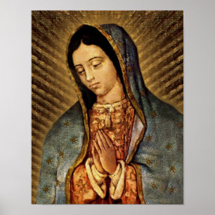 Affiche Notre Madame de Guadalupe