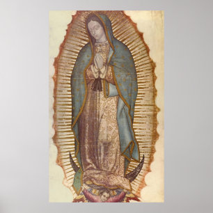Affiche Notre Madame Of Guadalupe 36" x 60"
