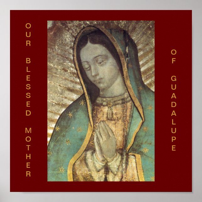 AFFICHE NOTRE MÈRE BÉNÉFICIÉE DE GUADALUPE (Devant)