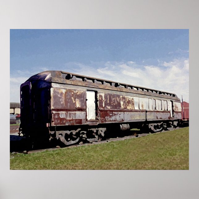 Affiche Notre patrimoine ferroviaire (Devant)