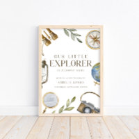 Notre petit explorateur | Baby shower Adventure Aw