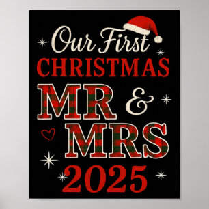 Affiche Notre Premier Noël Comme M. Et Mme 2025 Correspond