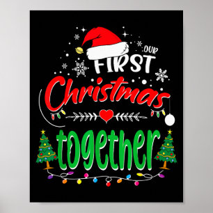 Affiche Notre premier Noël ensemble 2021 1er Noël
