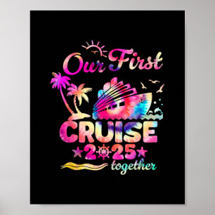 Affiche Notre Première Croisière 2025 Ensemble Croisière p