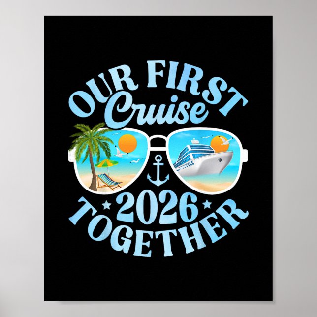 Affiche Notre première croisière 2026 ensemble couple corr (Devant)