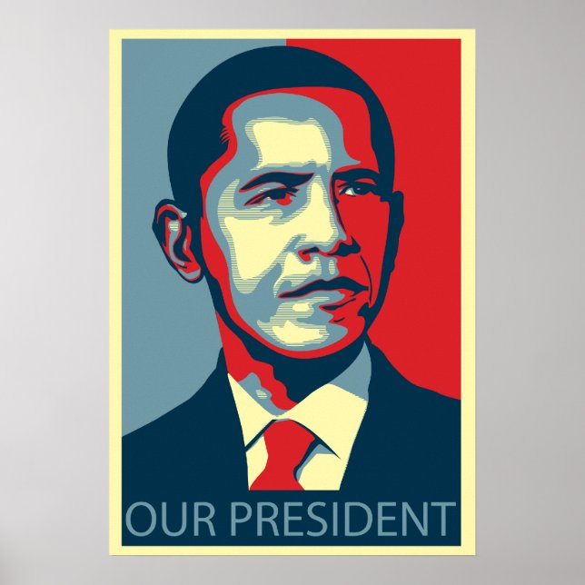 Affiche Notre président (Devant)